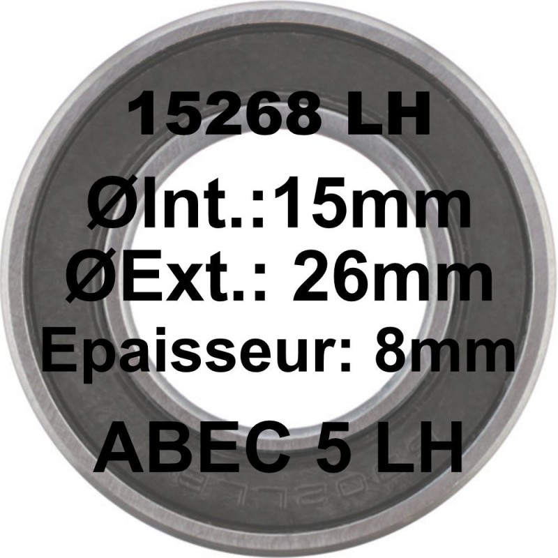 A5 Bearing | 15268 LH 15x26x8 A5 Bearing | 15268 LH 15x26x8