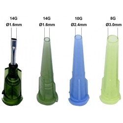 Seringue de graissage 20ML - Kit d'embouts et de brosses inclus