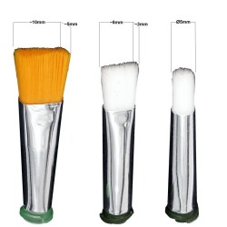 Kit de brosses et d'embouts pour seringue Luer-Lock