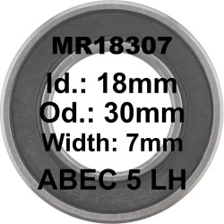 A5 Bearing | MR18307 LLB 18x30x7 (6903 D18)