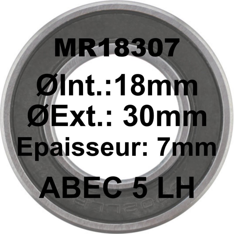 A5 Bearing | MR18307 LLB 18x30x7 (6903 D18) A5 Bearing | MR18307 LLB 18x30x7 (6903 D18)