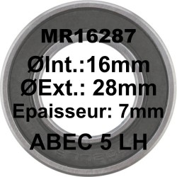 A5 Bearing | MR16287 LLB 16x28x7 (6902 D16)