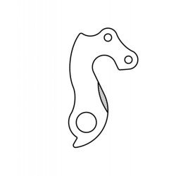 GH-080 derailleur hanger (D87 cast)