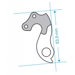 GH-080 derailleur hanger (D87 cast)