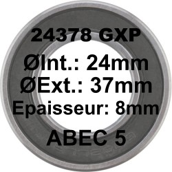 Roulement 24378 SRAM GXP 24x37x8
