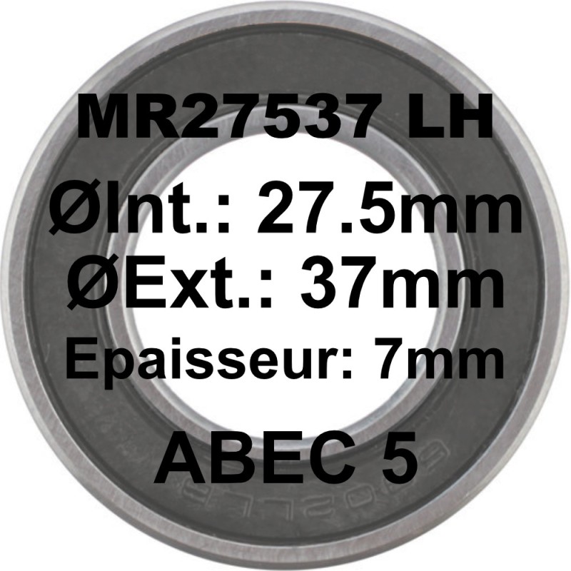 A5 Bearing | MR27537 LH 27.5x37x7 (6805 D27.5) A5 Bearing | MR27537 LH 27.5x37x7 (6805 D27.5)