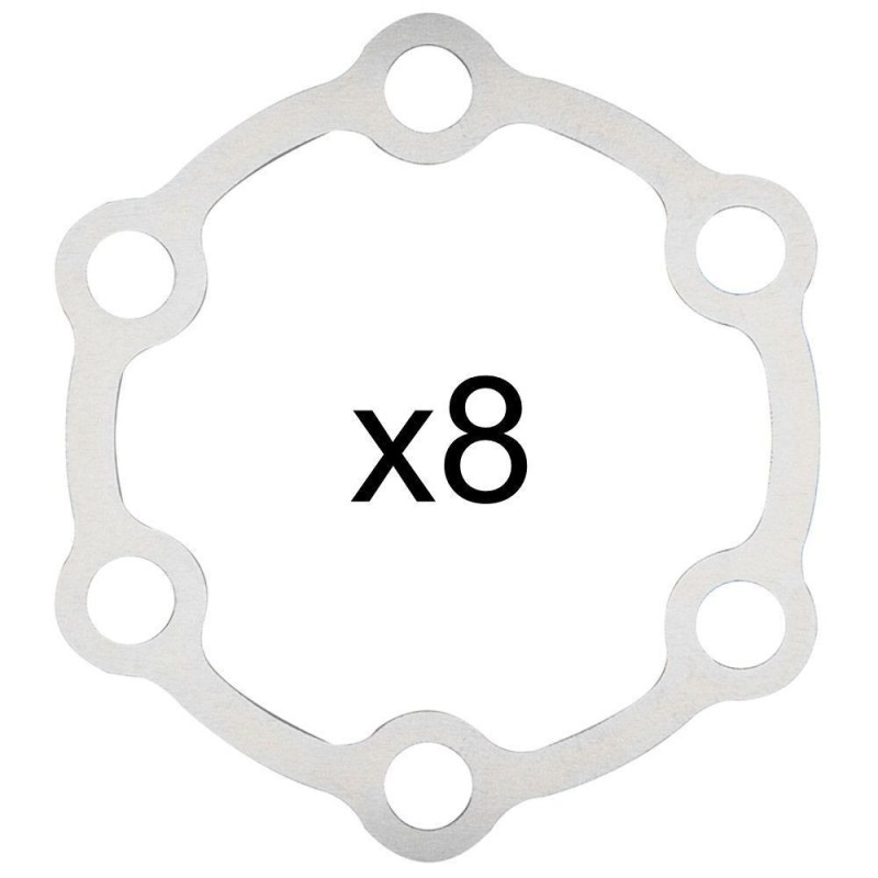 CLOUD 6 holes 0.2mm disc washer - 8 pcs