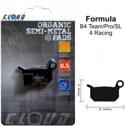 CLOUD Disc brake pads BP-16 Semi metal