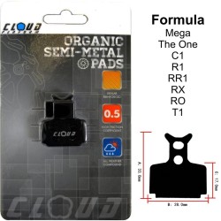 CLOUD Disc brake pads BP-42 Semi metal
