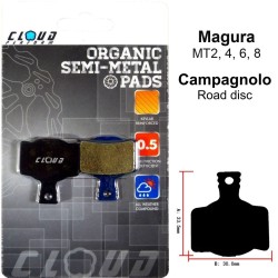 CLOUD Disc brake pads BP-55 Semi metal
