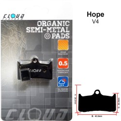 CLOUD Disc brake pads BP-58 Semi metal