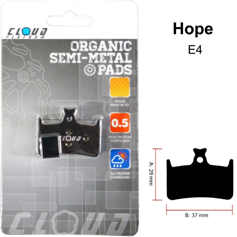 CLOUD Disc brake pads BP-59 Semi metal