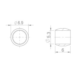 CLOUD Oliver insert for SHIMANO brakes