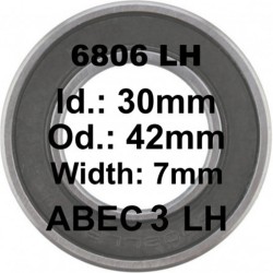 Roulement 6806 LH 30x42x7