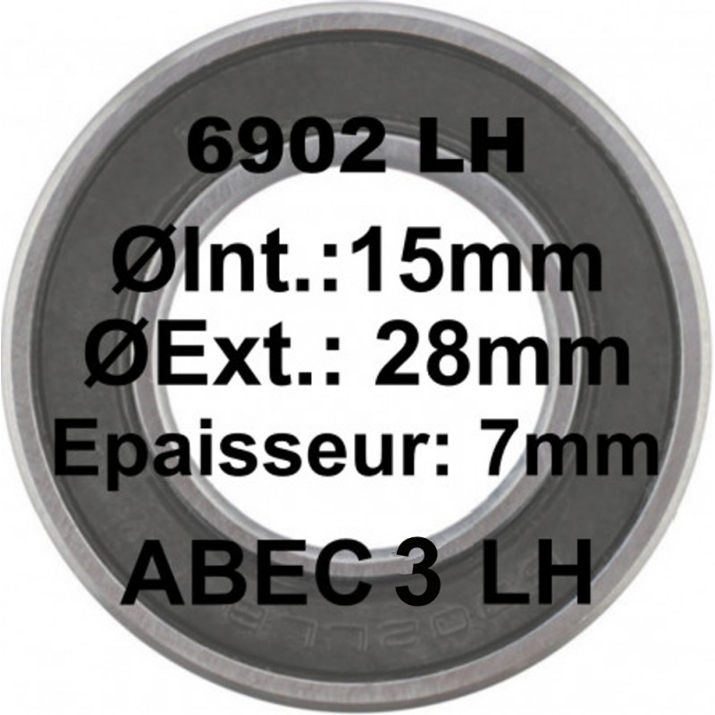 A5 Bearing | 6902 LH 15x28x7 (61902) A5 Bearing | 6902 LH 15x28x7 (61902)