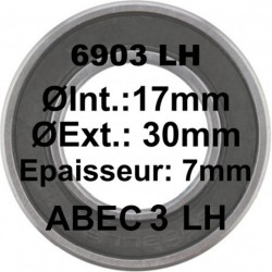 Roulement 6903 LH 17x30x7 (61903)