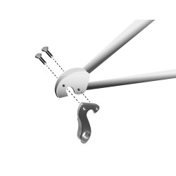 Patte de dérailleur GH-058 (D102 moulée)