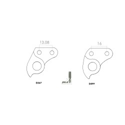 D367 derailleur hanger