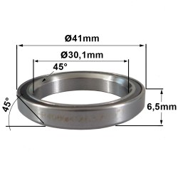 Roulement R408 30,1 x 41 x 6.5 (45°x45°)