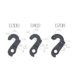 D300 derailleur hanger EDDY MERCKX