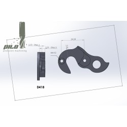 D418 derailleur hanger COLNAGO