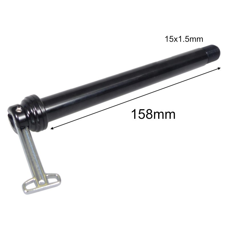 Axe avant 158x15xM15x1,5mm - FH1580BK001 ROCKSHOX