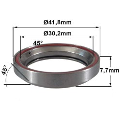 Roulement R434 30.2 x 41.8 x 7.7 (45°x45°)