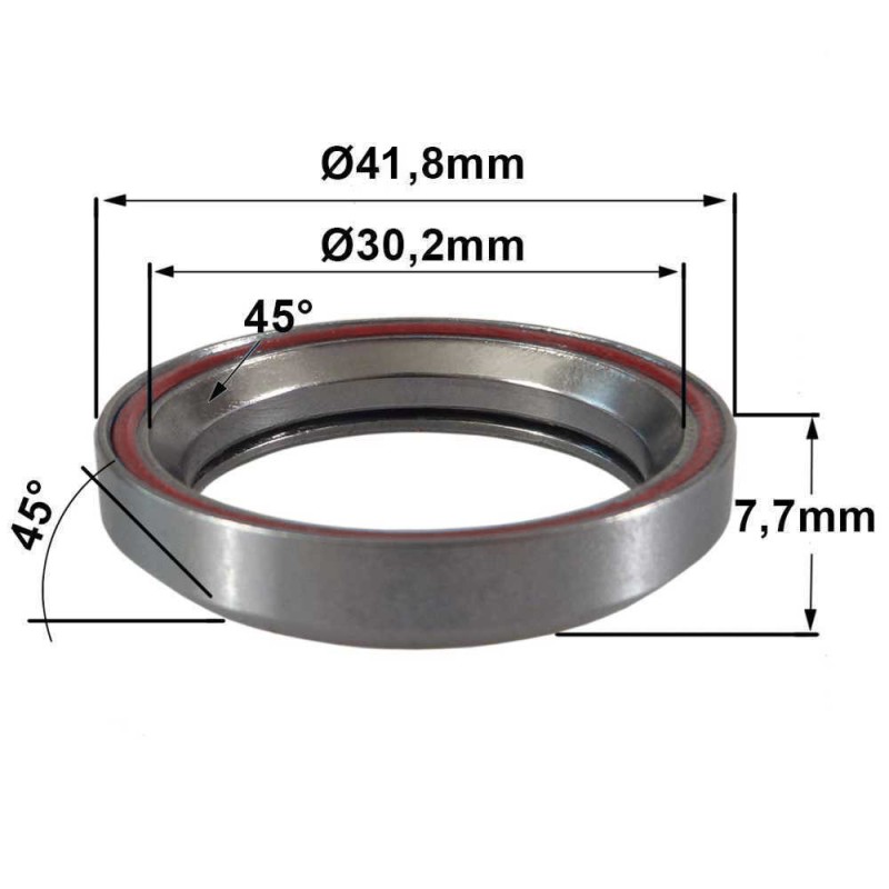 R434 30.2 x 41.8 x 7.7 (45°x45°) Bearing