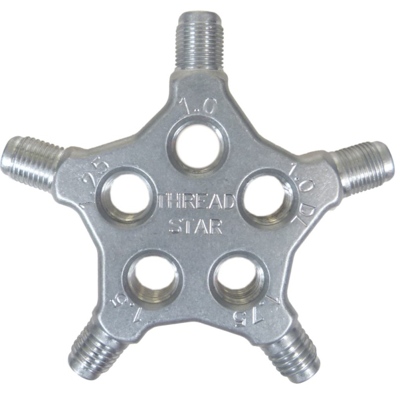 Jauge de filetage mâle / Femelle pour patte et axe de roue 12mm