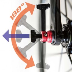 Axe avant 158x15xM15x1,5mm - FH1580BK001 ROCKSHOX