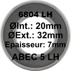 Roulement 6804 LH 20x32x7