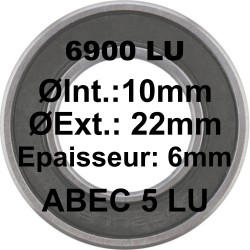 Roulement 6900 LU 10x22x6